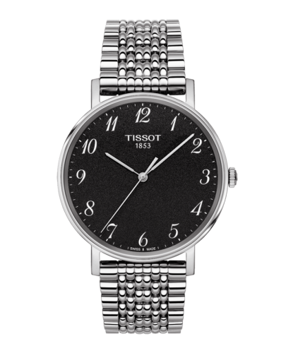 Tissot Everytime Medium Stainless Steel / Black / Bracelet